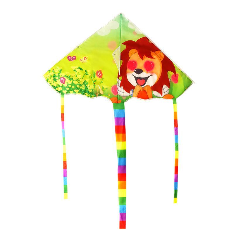Kids' Cartoon Lion Delta Kite