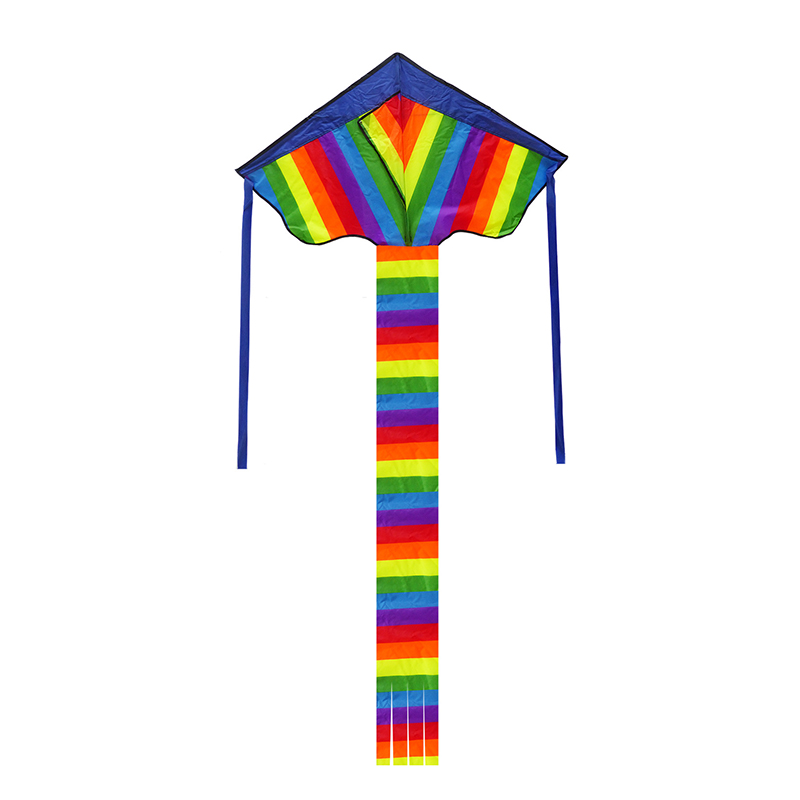 Blue-Top Color Block Gradient Delta Kite