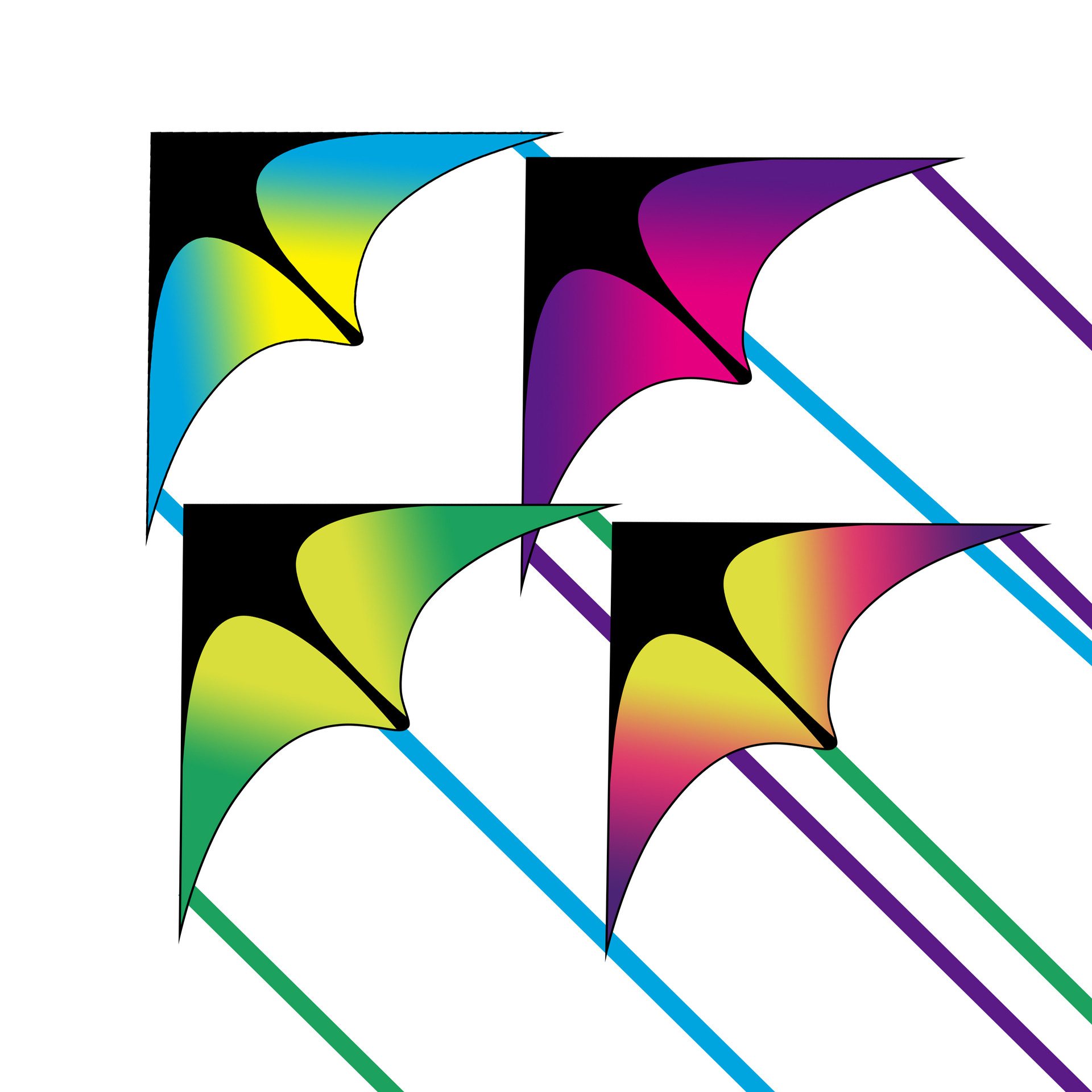 Gradient Prairie Kite