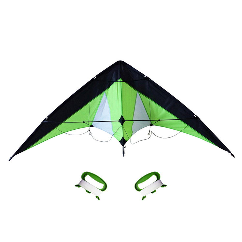 Green Dual-Line Stunt Sport Kite