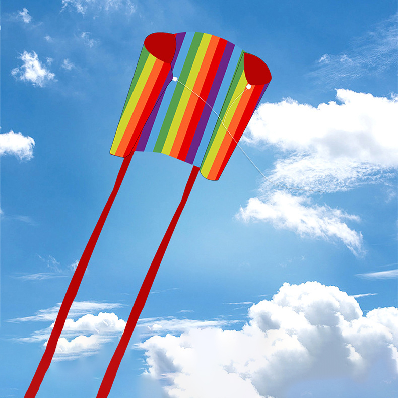 Boneless Rainbow Soft Kite