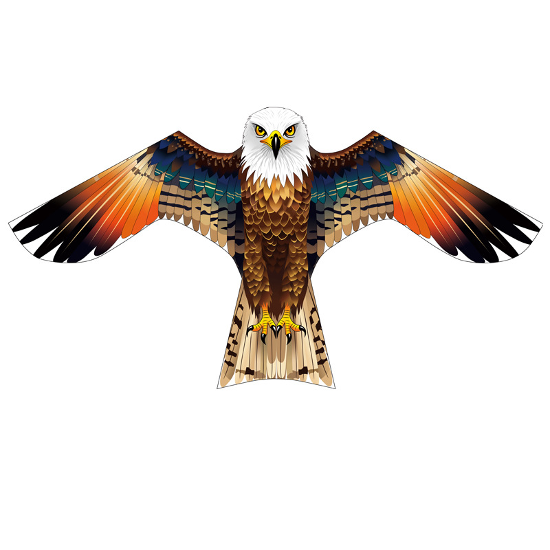 Orange Bird-Repelling Hawk