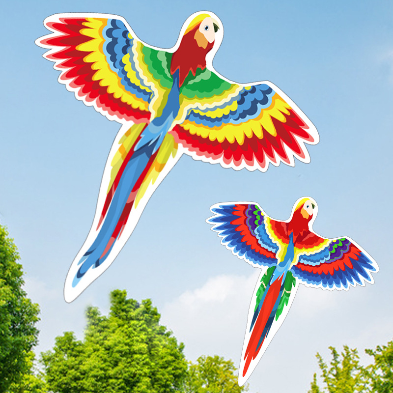 Colorful Parrot-Shaped Kite