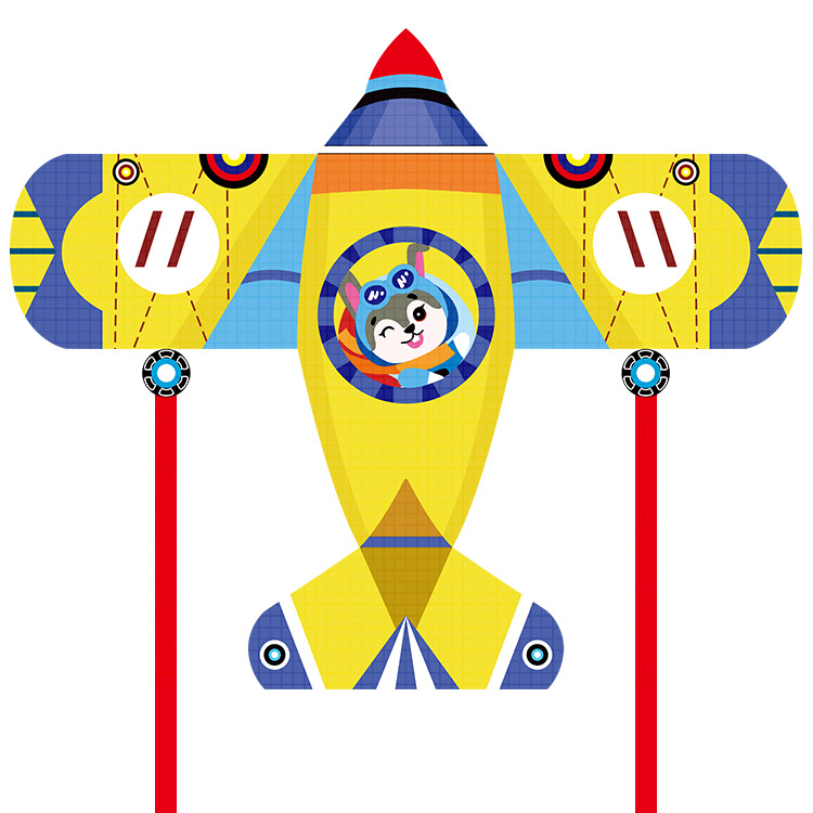 Children's Cute Rabbit Airplane-shaped Kite