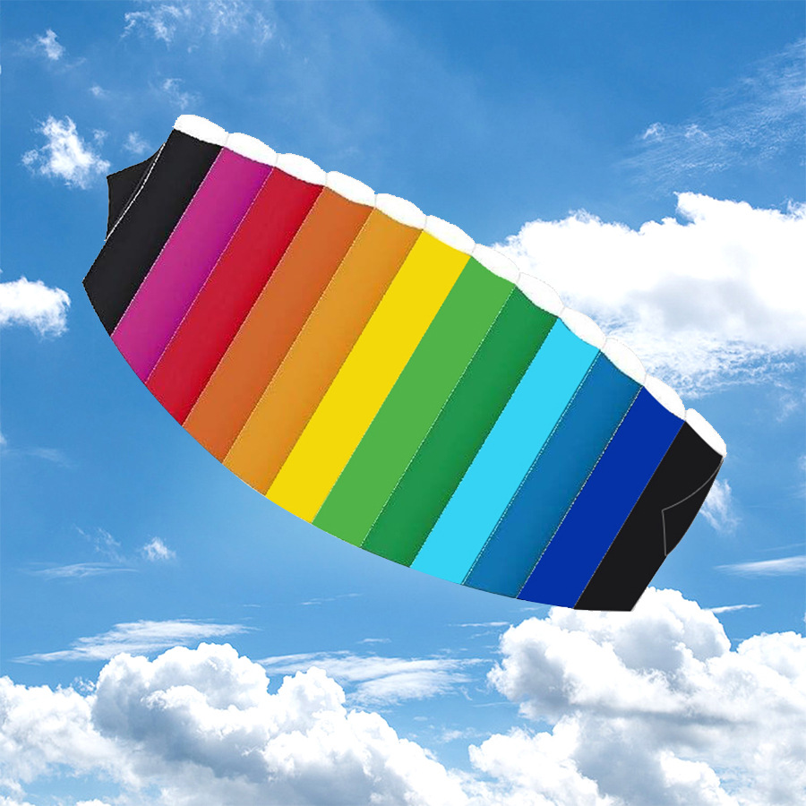 Dual-line Boneless Rainbow Soft Kite