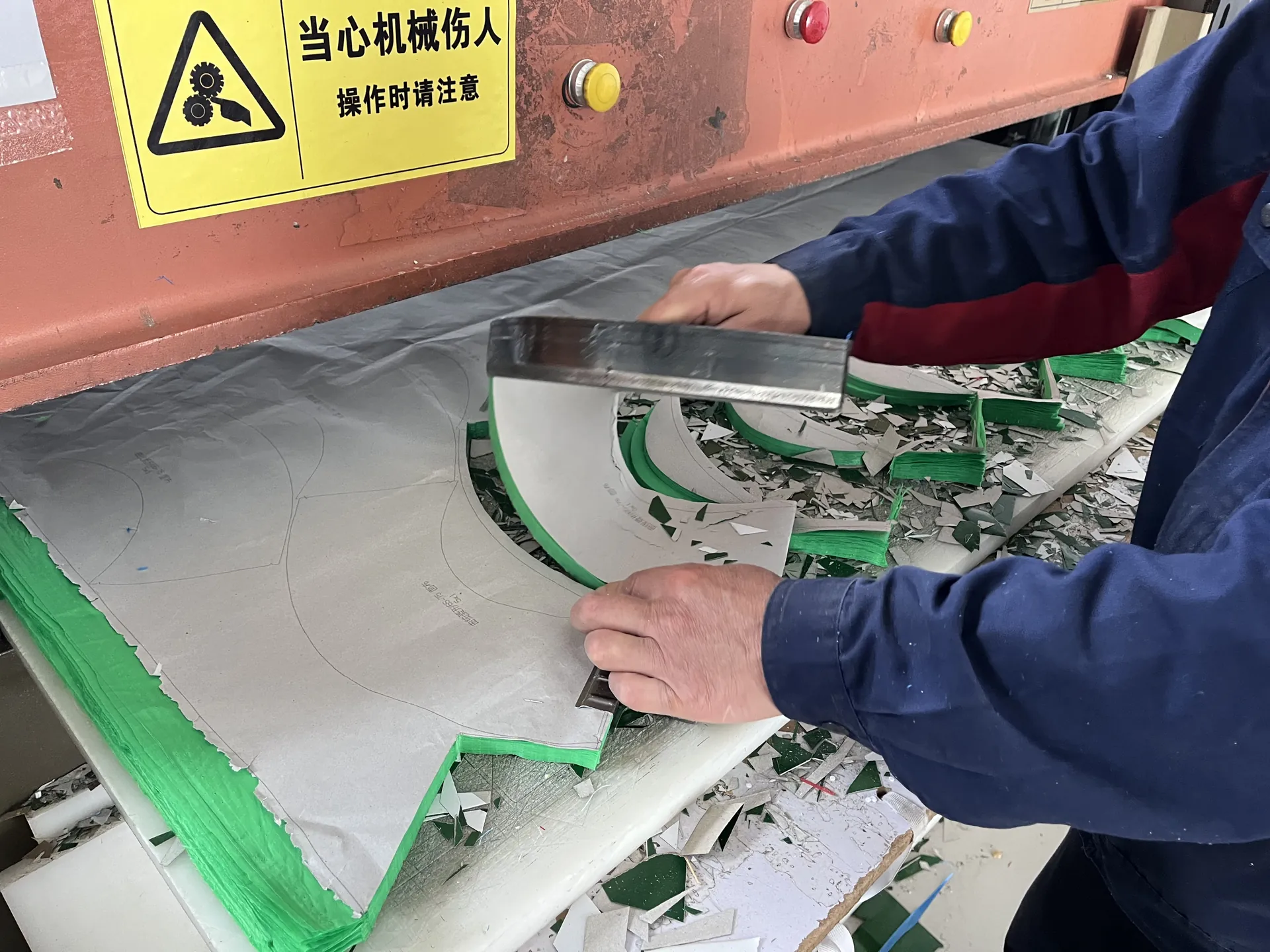 Die cutting