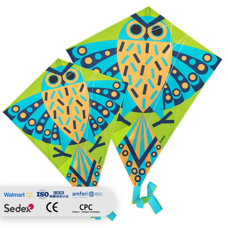Toy Cartoon Animal Owl Diamond Kite