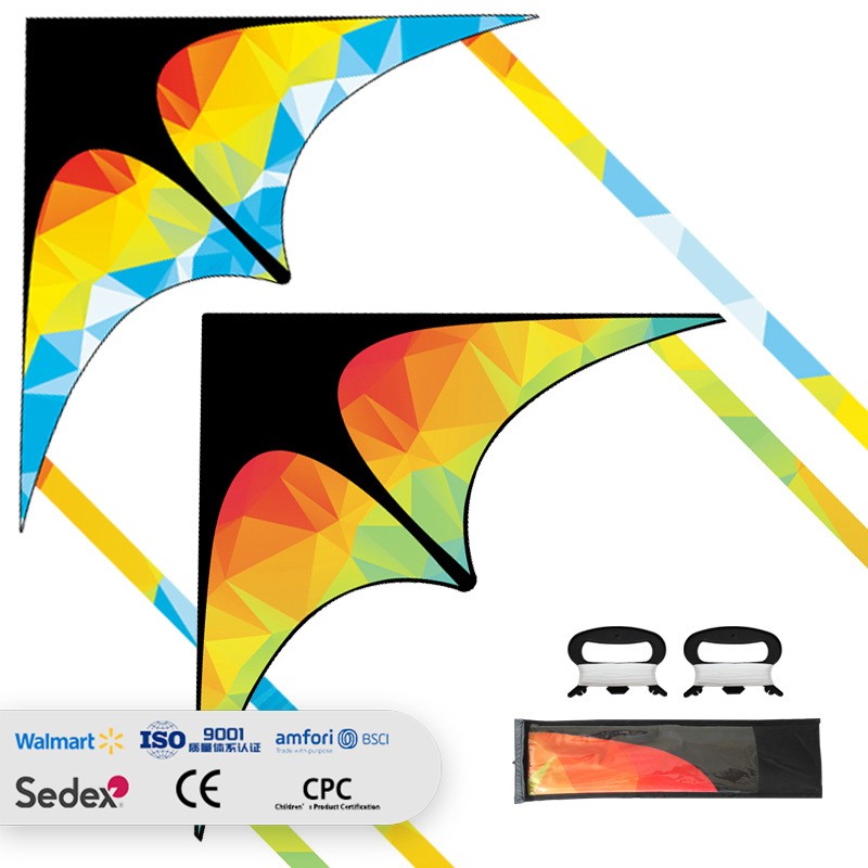 New Color Block Prairie Kite