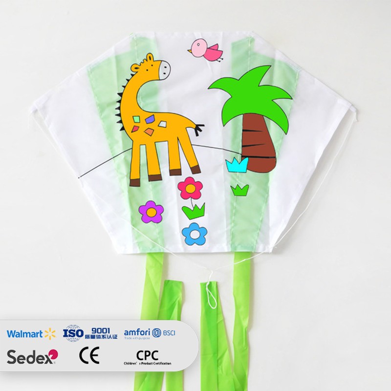 Kids' Soft Body DIY Painting Parent-Child Educational Kite