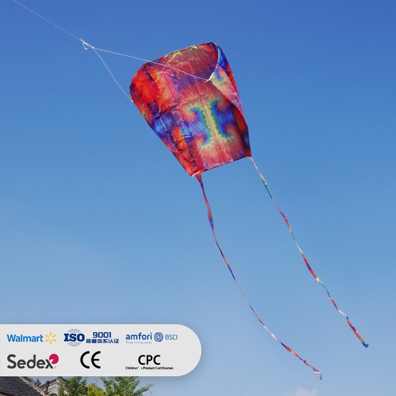 Boneless Tie-dye Rainbow Soft Kite