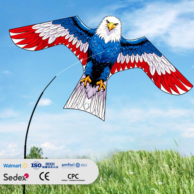 Multicolor Bird-Repelling Hawk