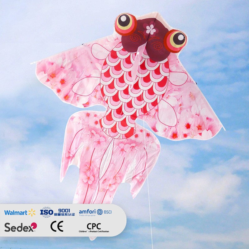 Pink Goldfish-shaped Kite