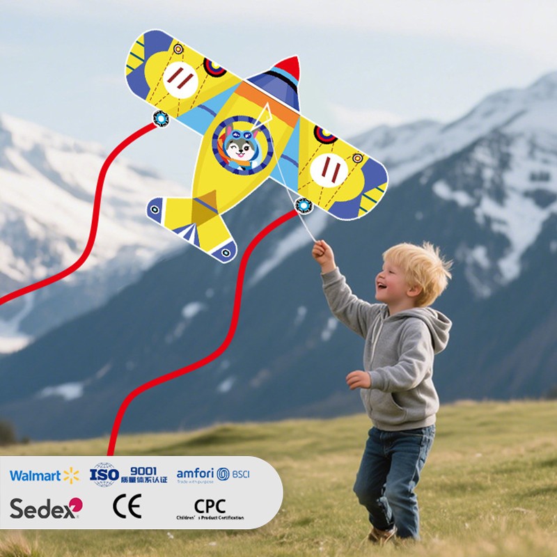 Children's Cute Rabbit Airplane-shaped Kite