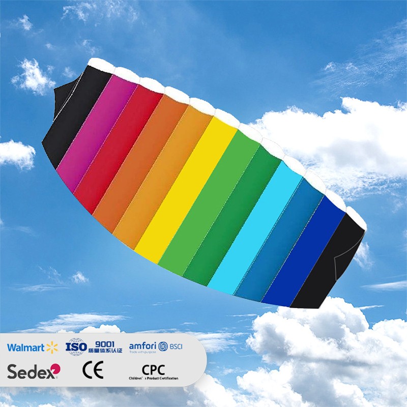 Dual-line Boneless Rainbow Soft Kite
