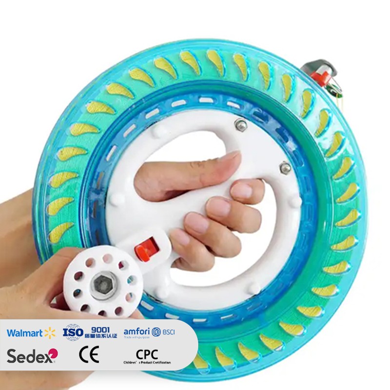 22cm plastic kite special flying device kite wheel 400m thread