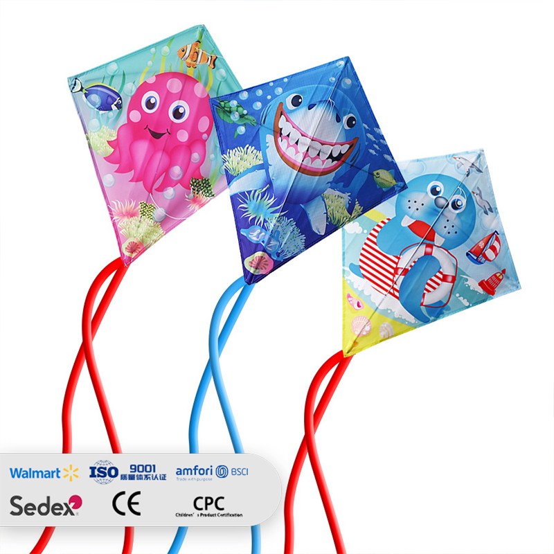 Cartoon Animal Diamond Kite